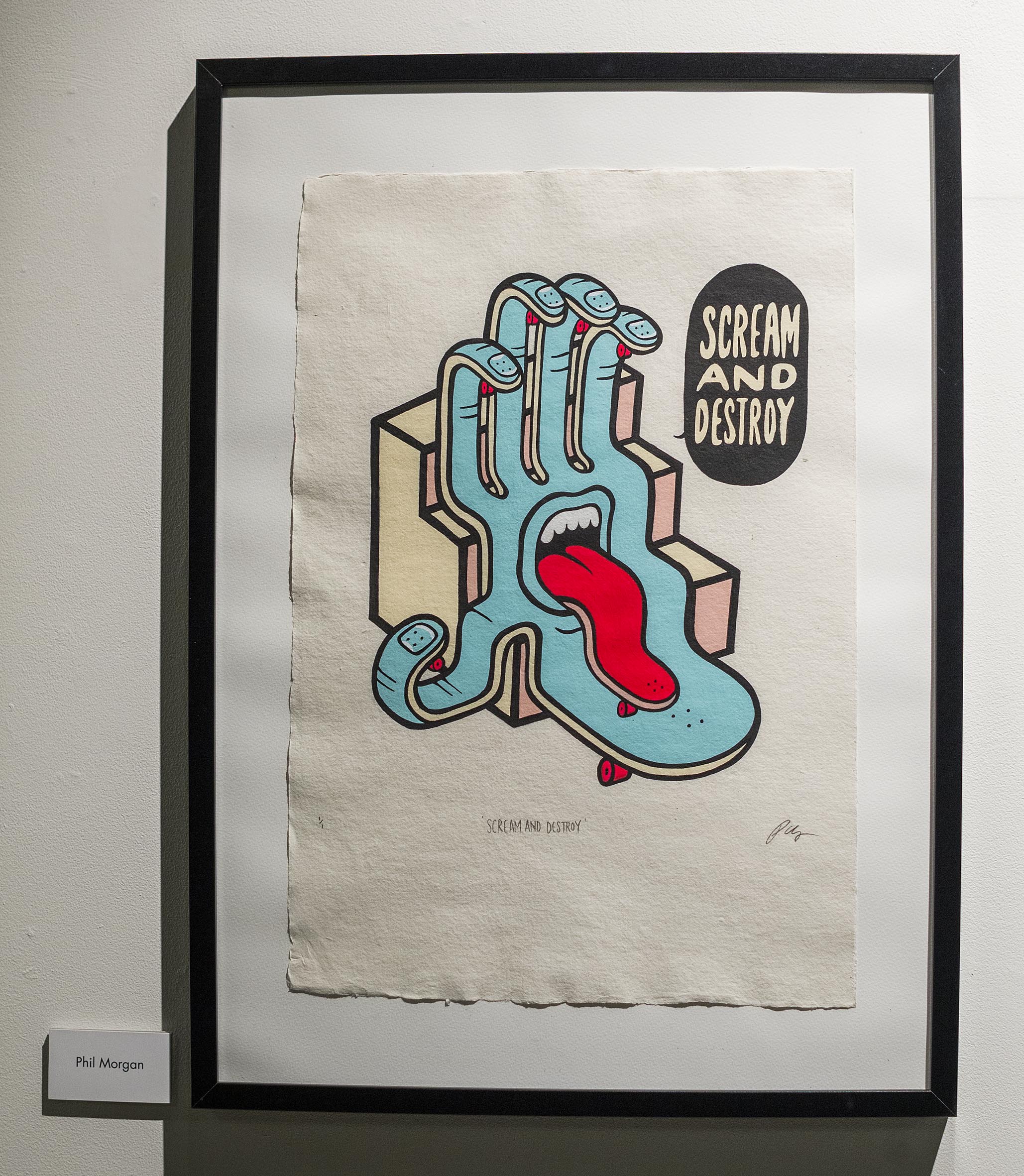 Phil Morgan Screaming Hand