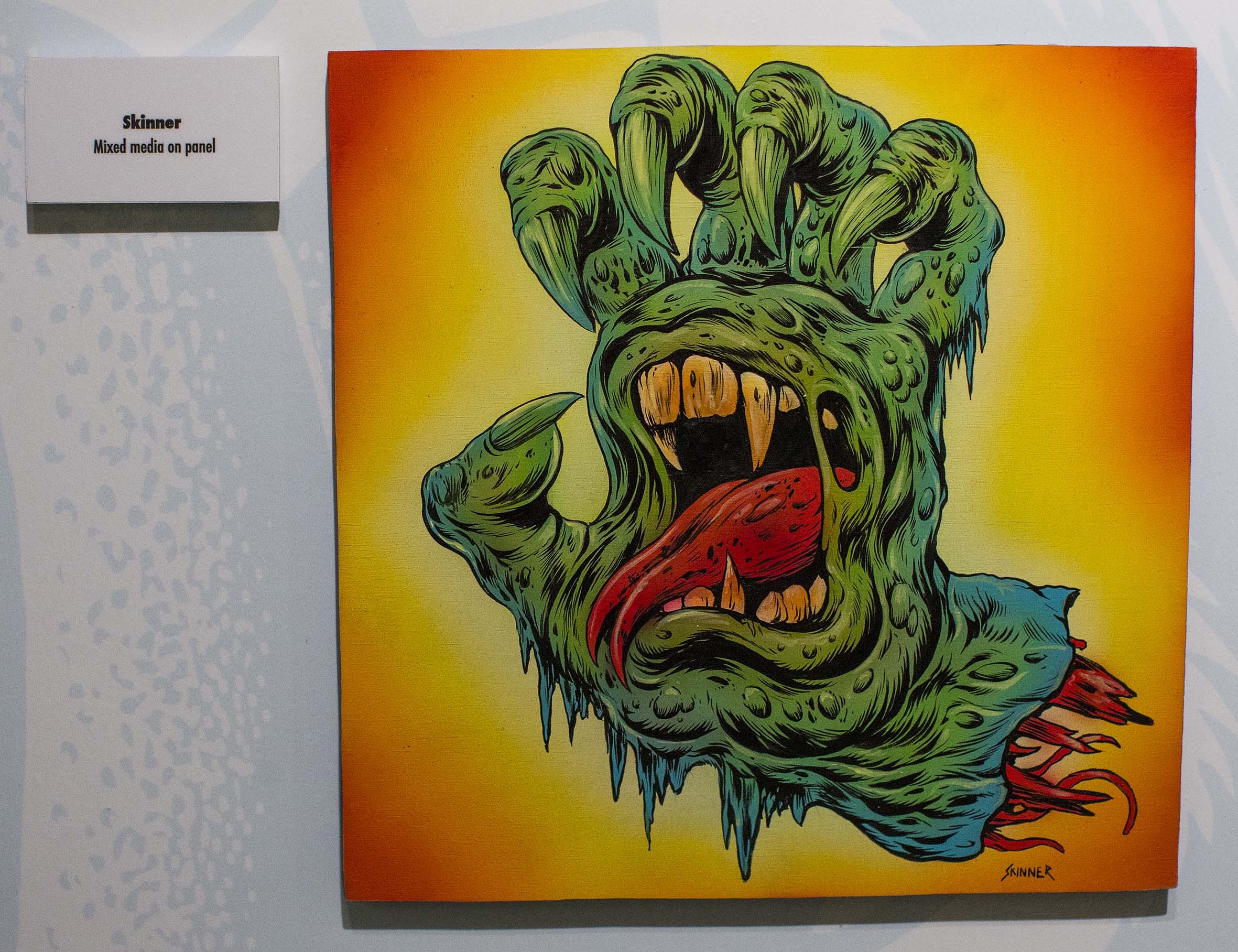 Skinner Screaming Hand