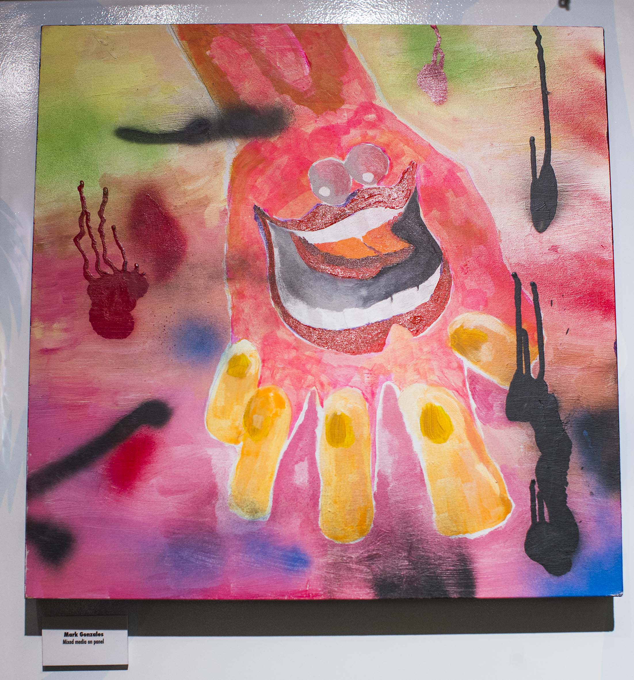 Mark Gonzales Screaming Hand