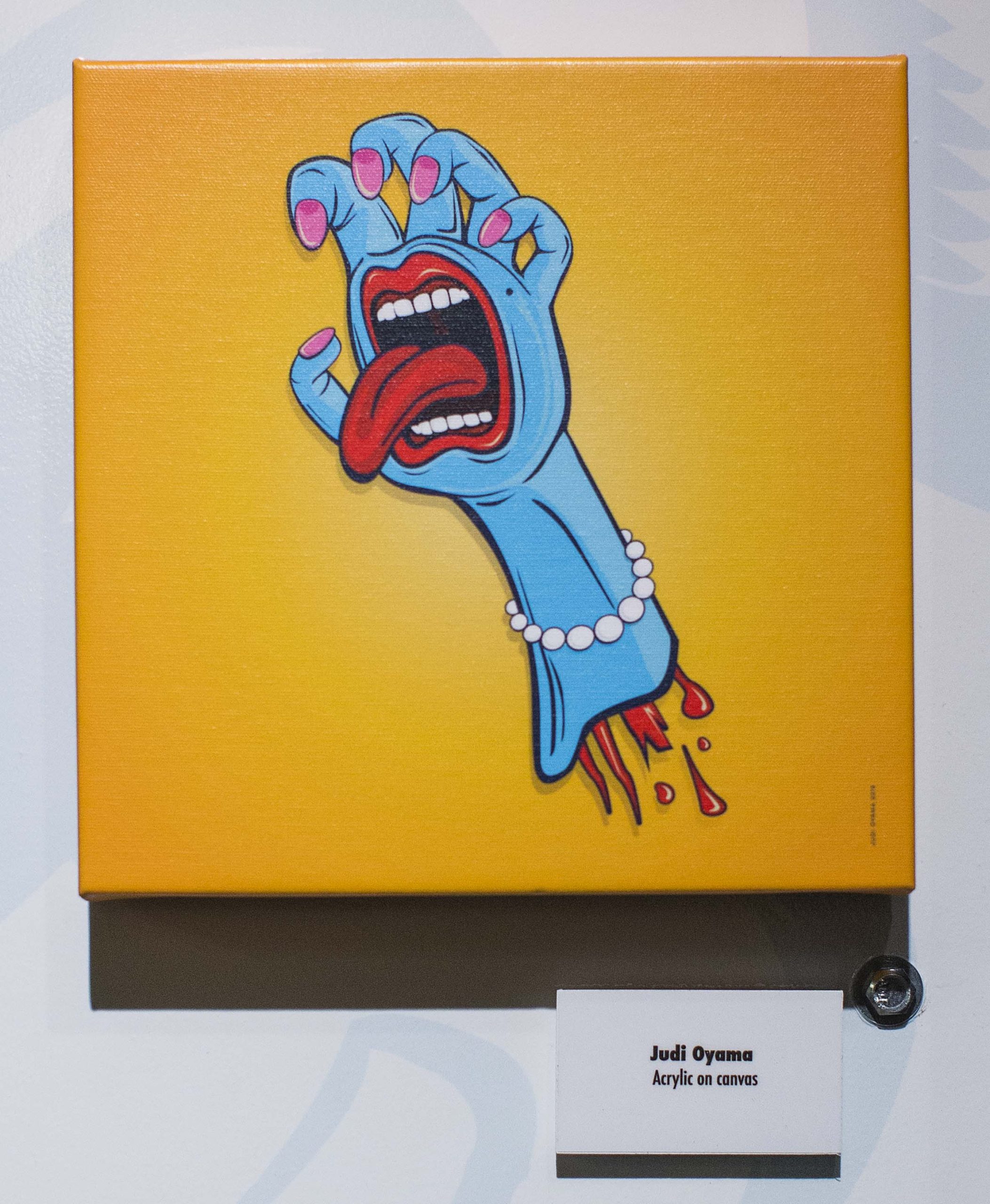 Judi Oyama Screaming Hand