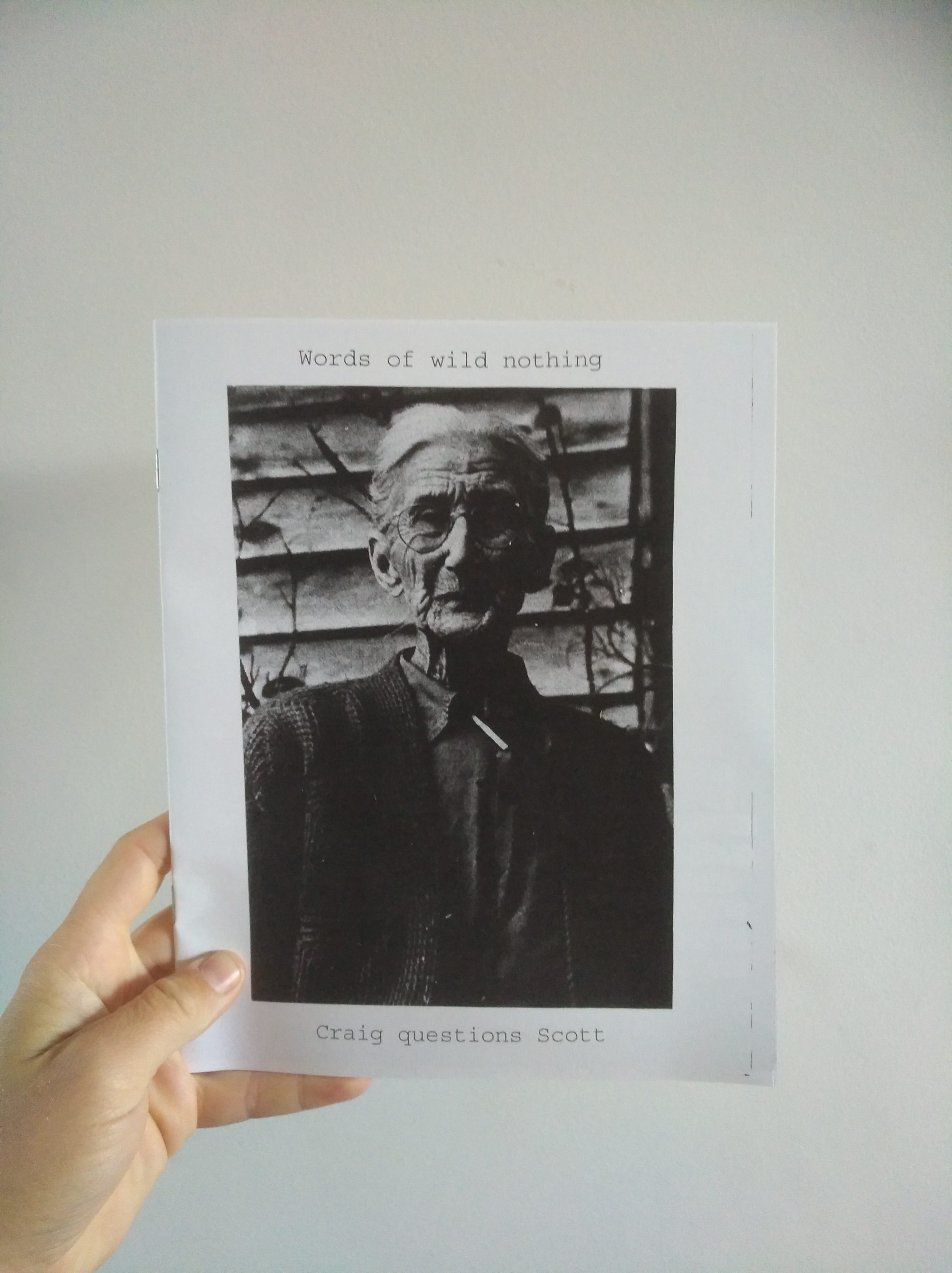 Craig Questions Words of Wild Nothing