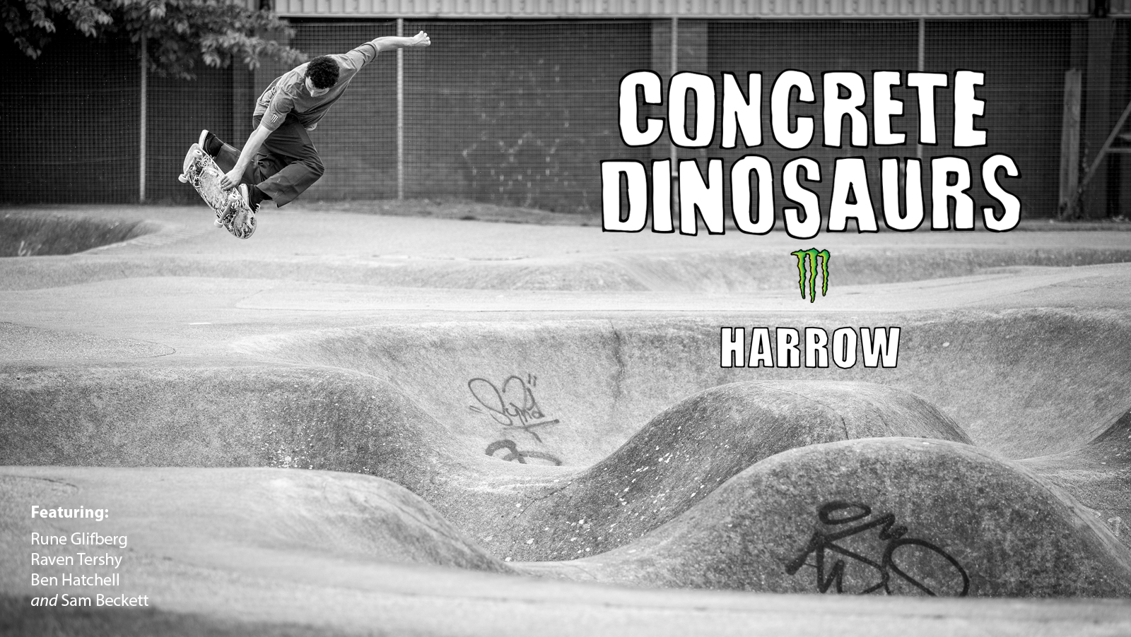 Concrete Dinosaurs Part 2 - Harrow Skatepark