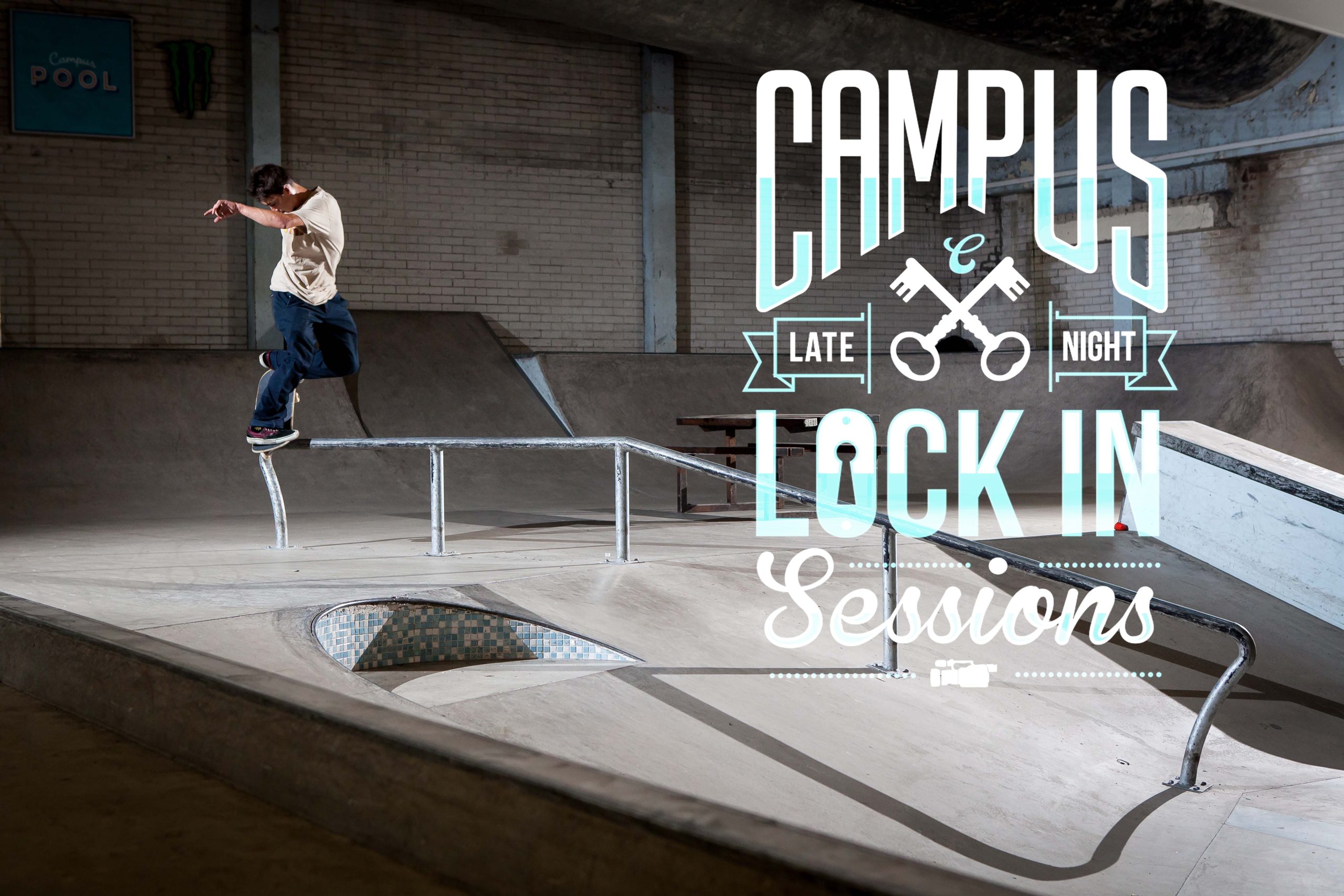 Campus Pool Lock In Volcom