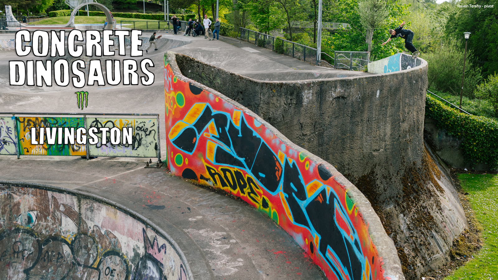 Concrete Dinosaurs Part 3 - Livingston Skatepark