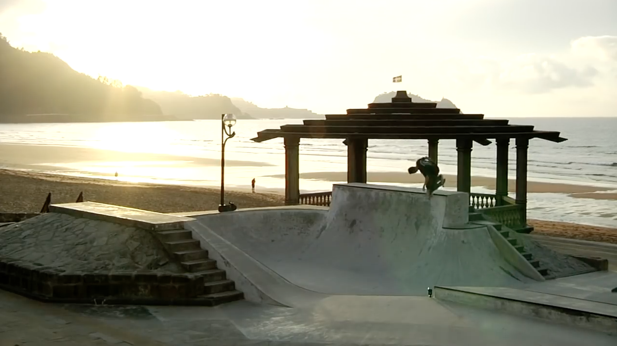 Camping with Carve Wicked in Spain beer Jake Collins skatepark